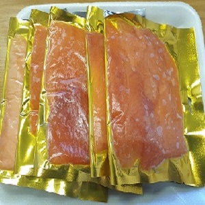 Frozen Smoked Salmon – 5 x 80g portions – 400g