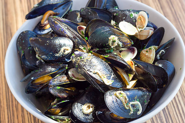 Frozen Full Shell Mussels (Per Packet)
